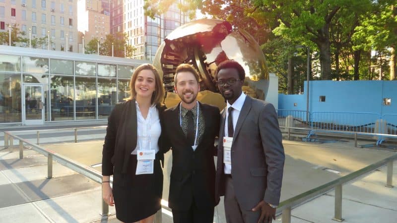 concurso de redação da ONU dicas com participantes da australia e uganda