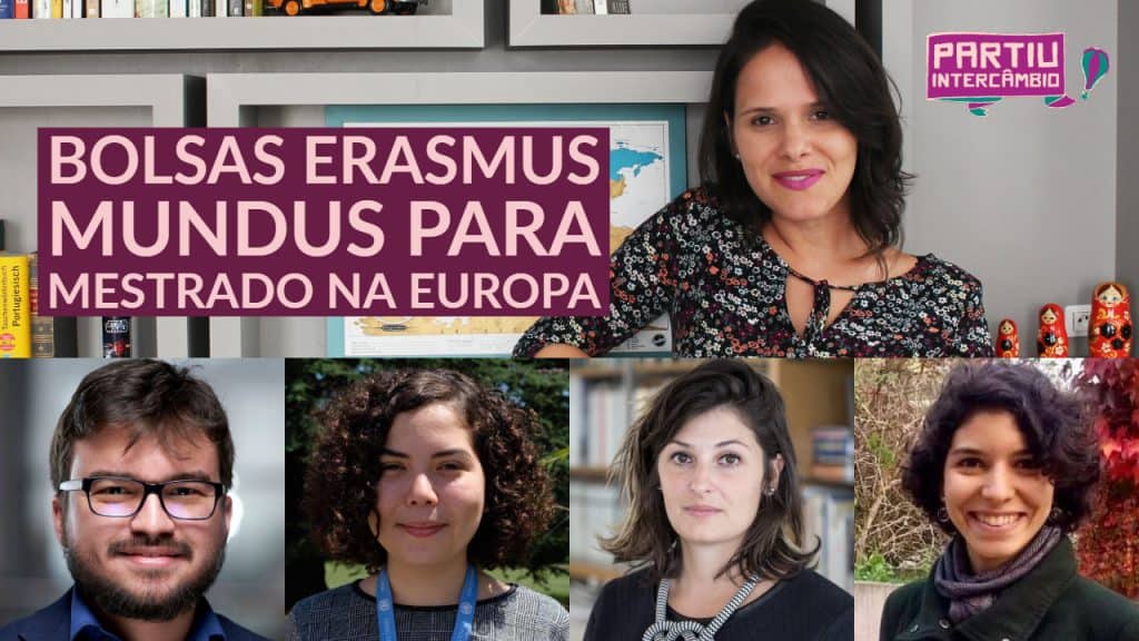 erasmus mundus mestrado na europa partiu intercambio