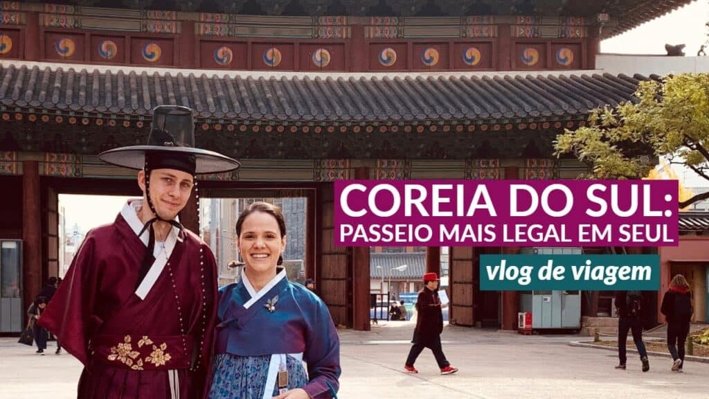 vlog coreia do sul hanbok seul