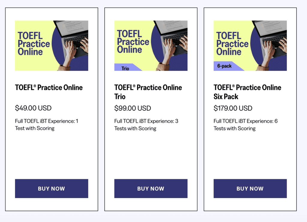 toefl simulado codigo de desconto