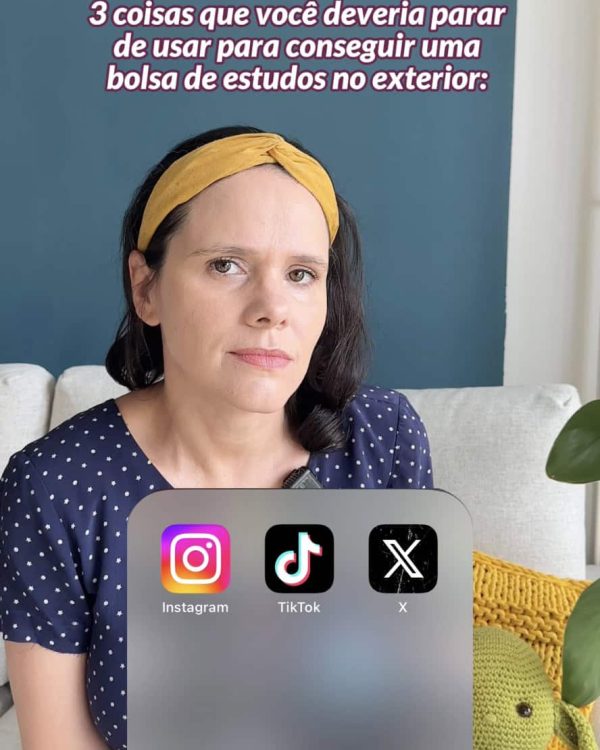 3 coisas que você deveria parar de usar para conseguir uma bolsa de estudos no exterior: