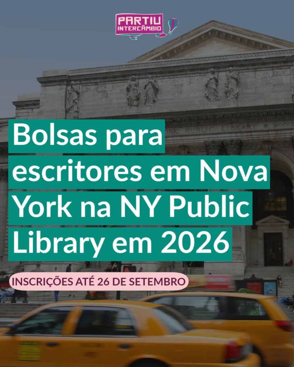 Bolsas para escritores em Nova York na NY Public Library em 2026