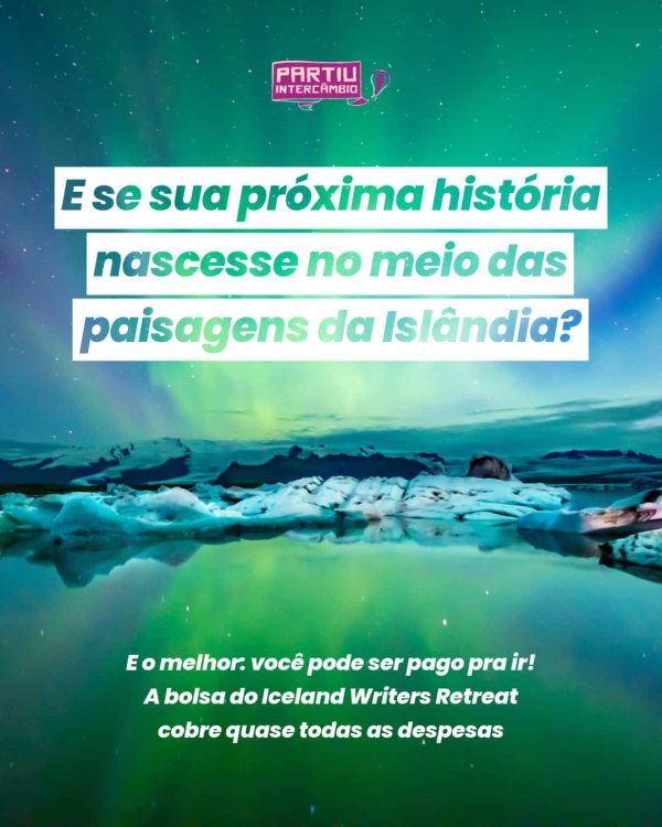 E se sua próxima história nascesse no meio das paisagens da Islândia?