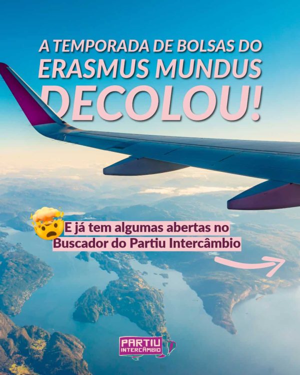 A temporada de bolsas do Erasmus Mundus decolou