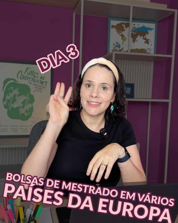 Bolsas de mestrado em vários países da Europa