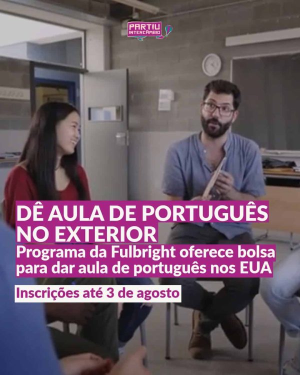 Dê aula de portugês no exterior